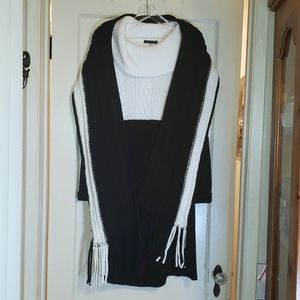 Tommy Hilfiger Cable Knit Long Sleeve Outerwear Sweater Dress XL